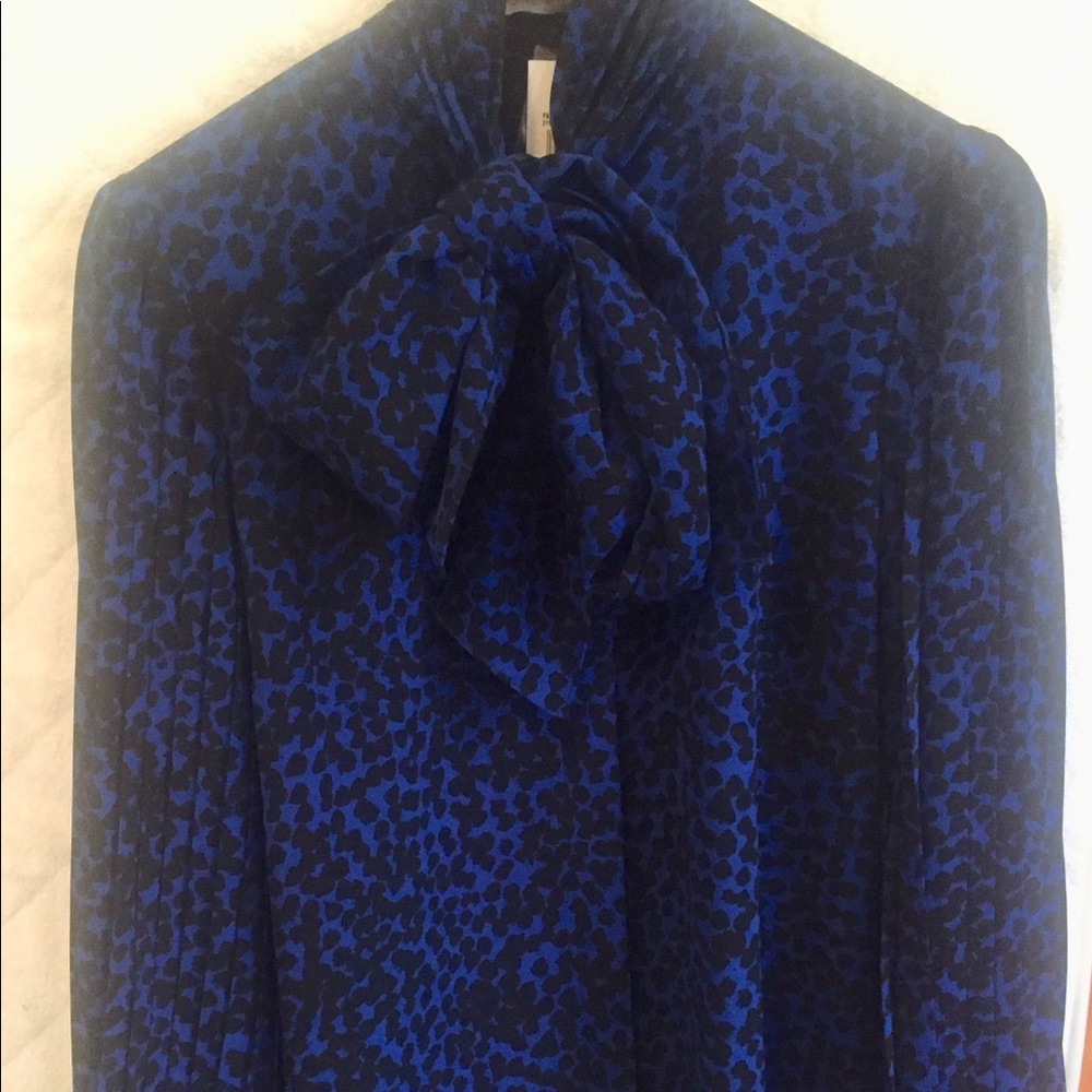 Michael Kors Collection tie-neck blouse